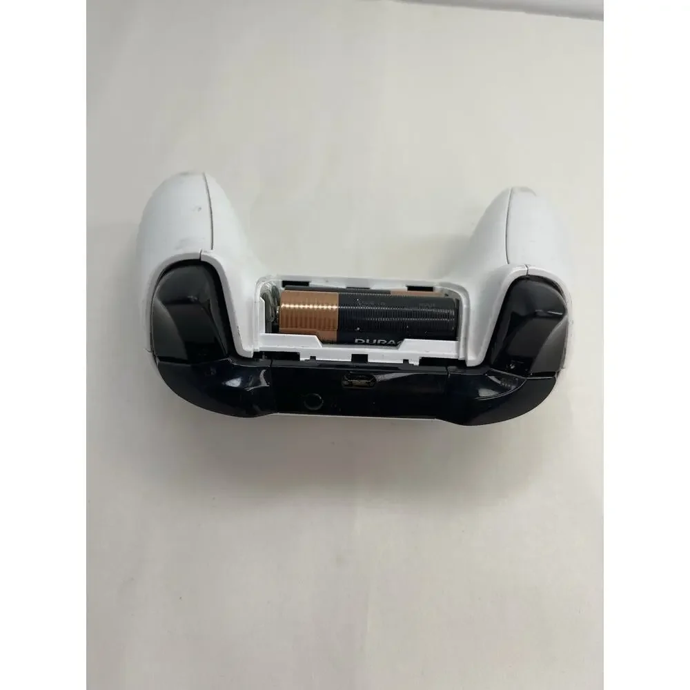 Authentic Microsoft Xbox One Wireless Controller White NO BACK Tested